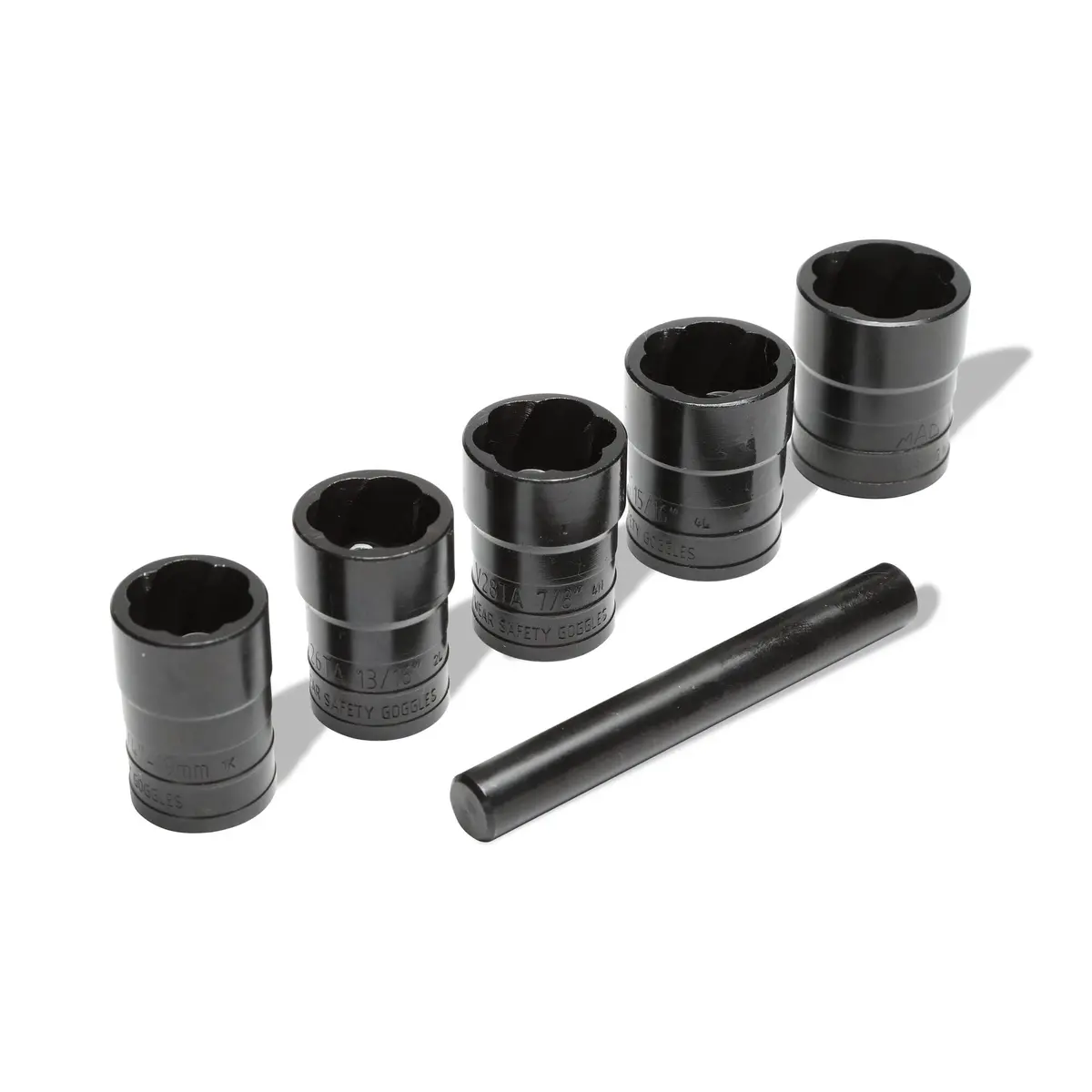 5-Pc. 1/2" Drive Twist Socket Set 1