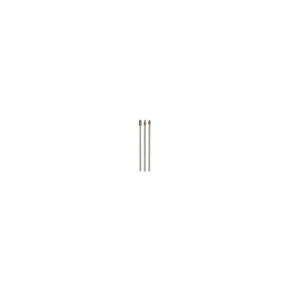 3-Pc. Long Carbide Burr Set 1