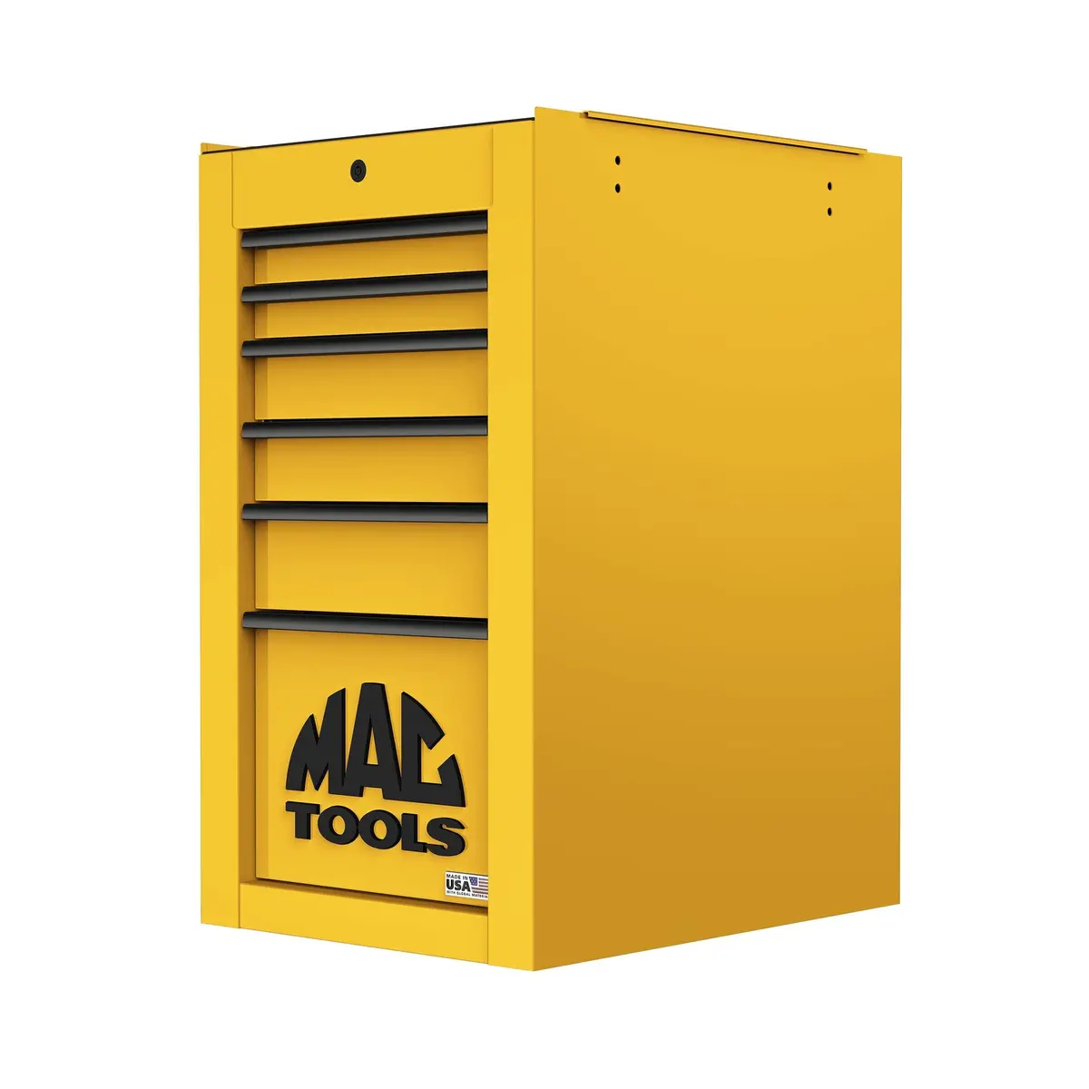 Tech™ Series 6-Drawer Side Cabinet With Powertech™ Drawer - Sunburst Yellow 1