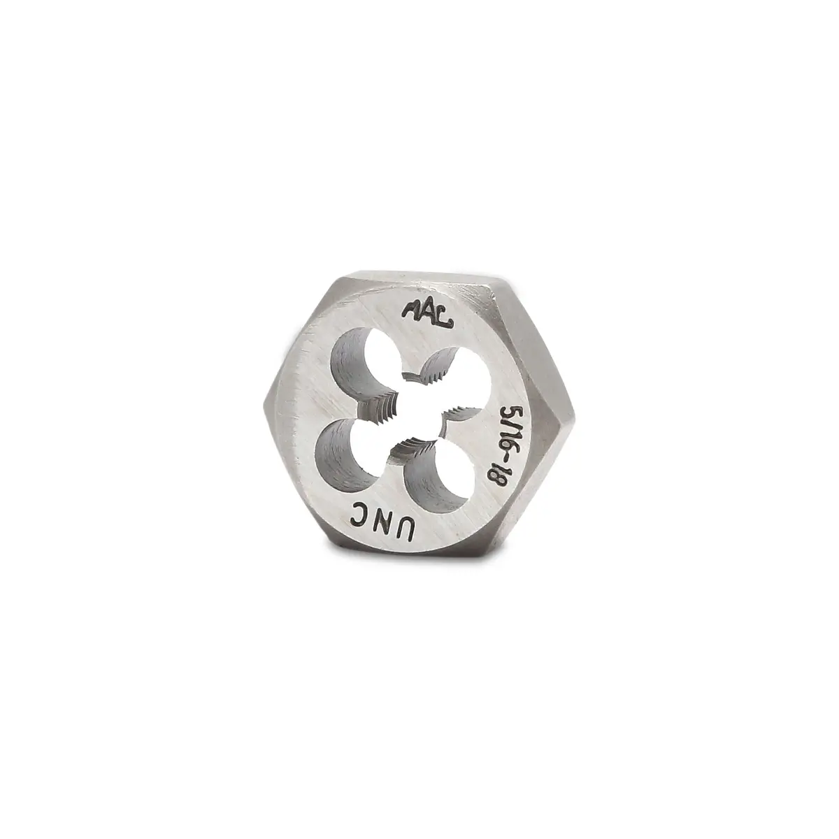 Sae Hexagonal Die 5/16"-18 Nc - 1" Shank 1
