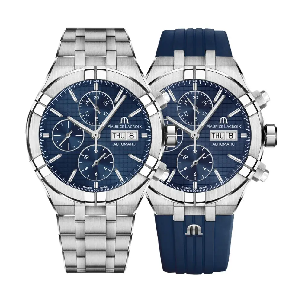 Aikon Automatic Chronograph 44 Mm - Blue 1