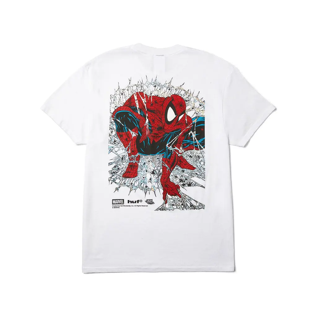 Huf X Spiderman Arachknight S/S Tee - White 1