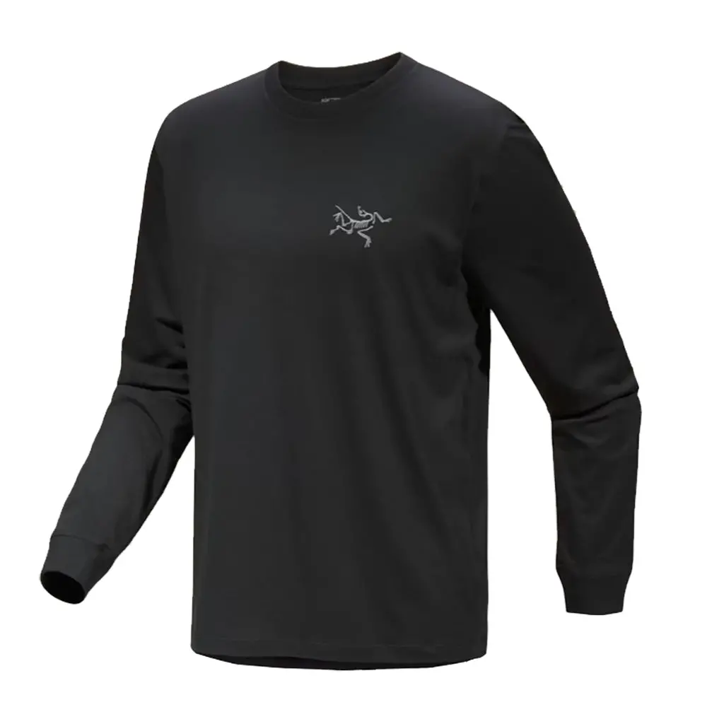 Arc'teryx Kragg Sl Cotton Ls Tee - Black X000009536 1