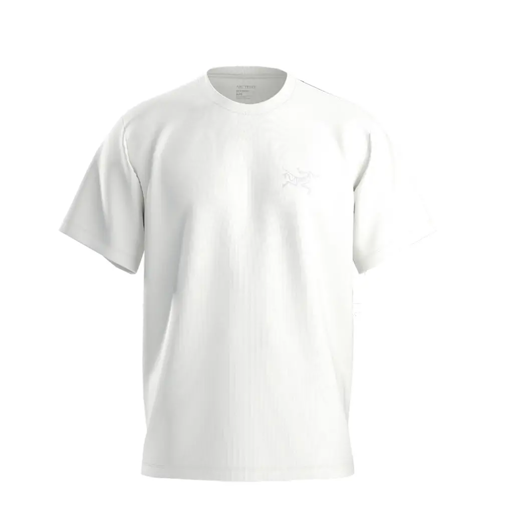 Arc'teryx Kragg Sl Cotton Shirt S/S Tee - White Light  X000009533 1