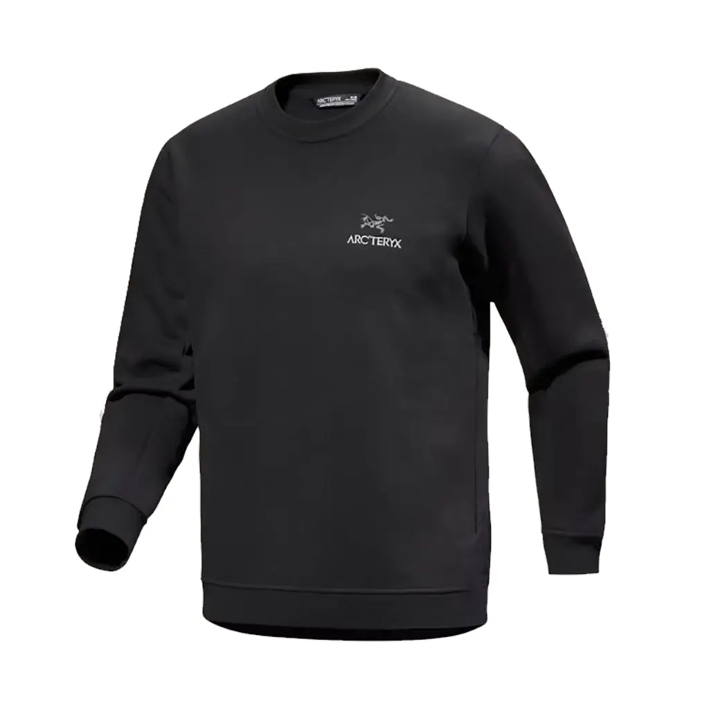 Arc'teryx Emblem Fleece Crew  - Black 1