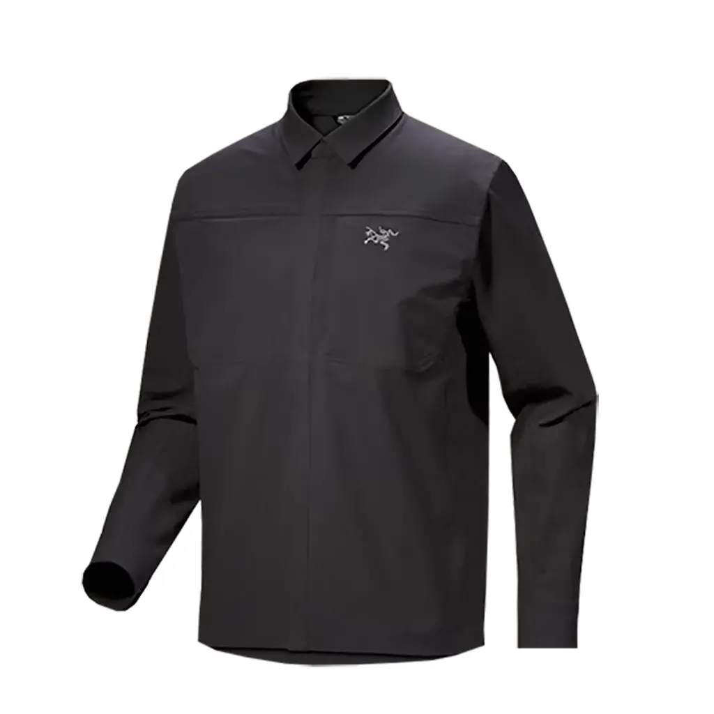 Arc'teryx Cronin Cotton Overshirt - Black 1