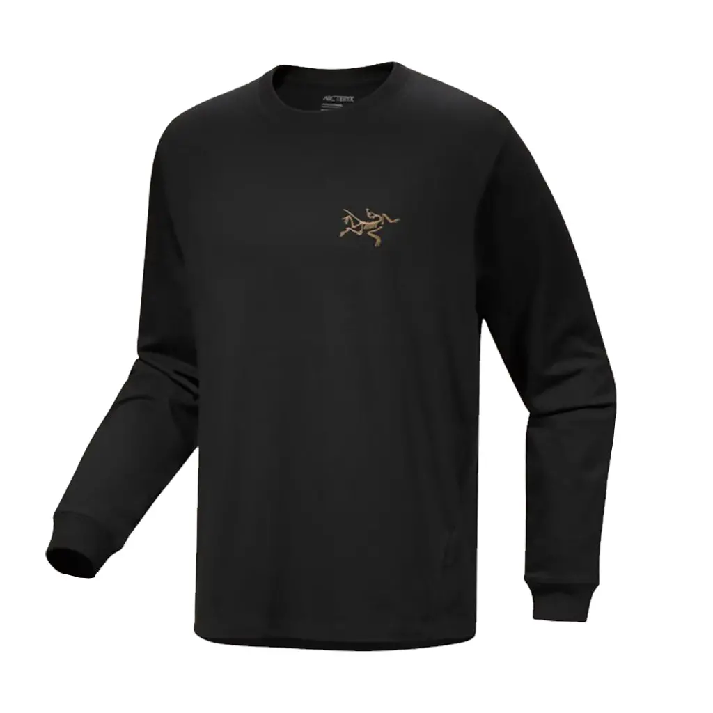 Arc'teryx Kragg Cotton Ls Tee - 24K Black X000009714 1