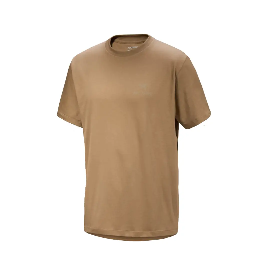 Arc'teryx Kragg Sl Cotton Bird Word Shirt S/S Tee - Canvas X000009535 1