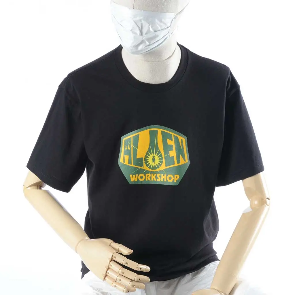 Alien Work Shop Og Logo T-Shirt - Black 1