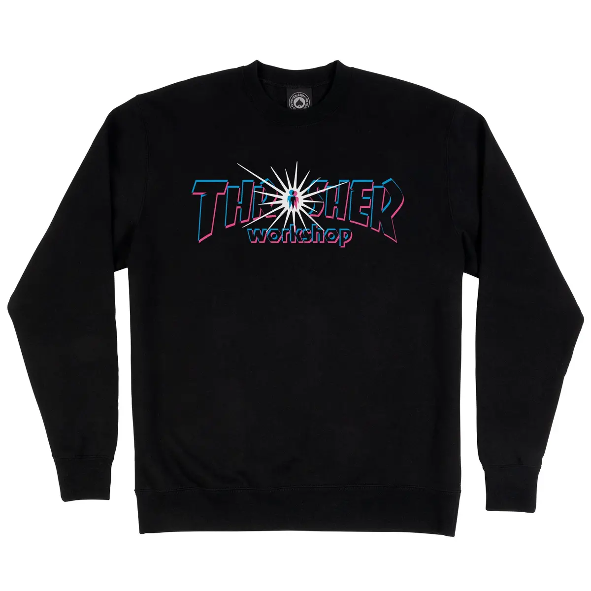 Thrasher X Alien Workshop Nova Crew - Black 1