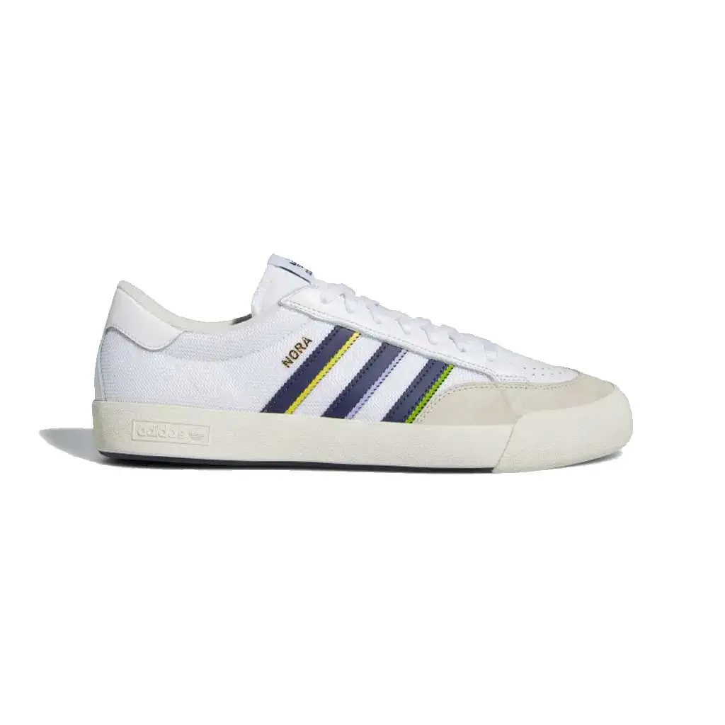 Adidas Nora - Cloud White/Shadow Navy/Gold Metallic 1