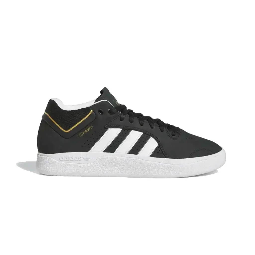 Adidas Tyshawn - Core Black/Cloud White/Gold Metallic 1