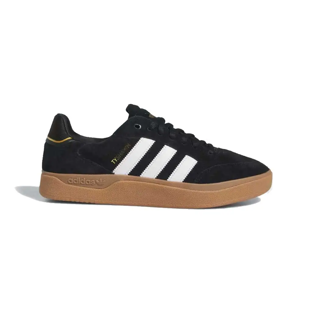 Adidas Tyshawn Low - Core Black/Cloud White/Gum 1