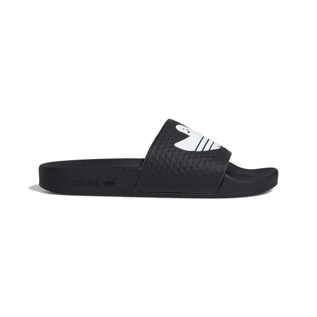 Adidas Shmoofoil Slide - Black/White/White 1