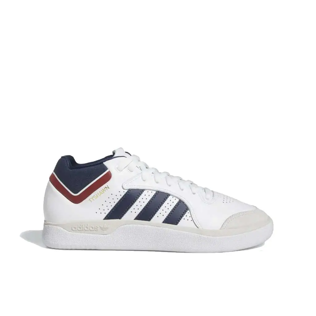 Adidas Tyshawn - Cloud White/Collegiate Navy/Grey One 1