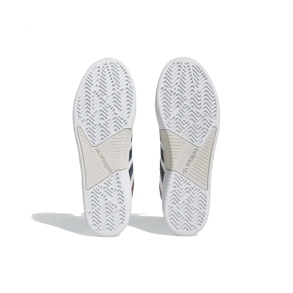 Adidas Tyshawn - Cloud White/Collegiate Navy/Grey One 3