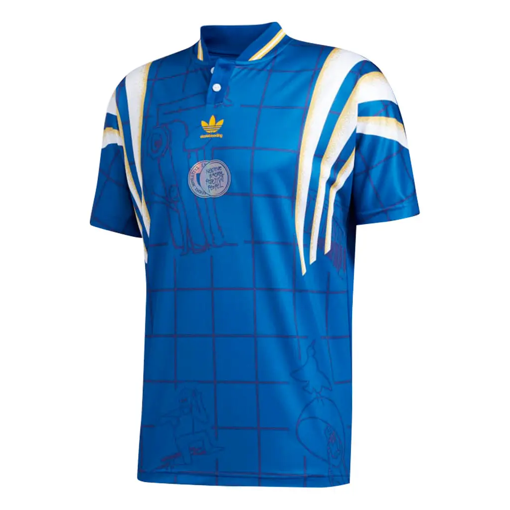 Adidas Teixeira Jersey - Collegiate Royal/Bold Gold/White 1