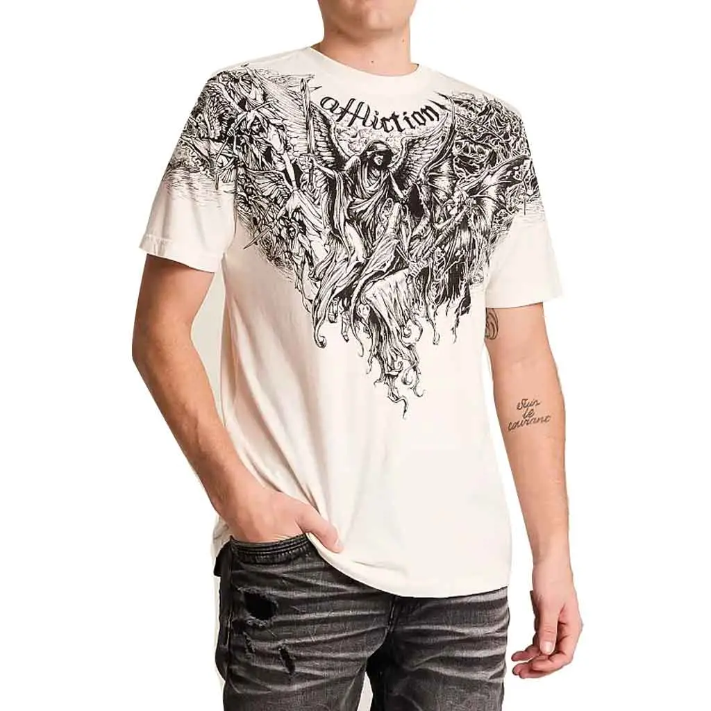 Affliction Eternal Divide S/S Tee - Vintage White 1