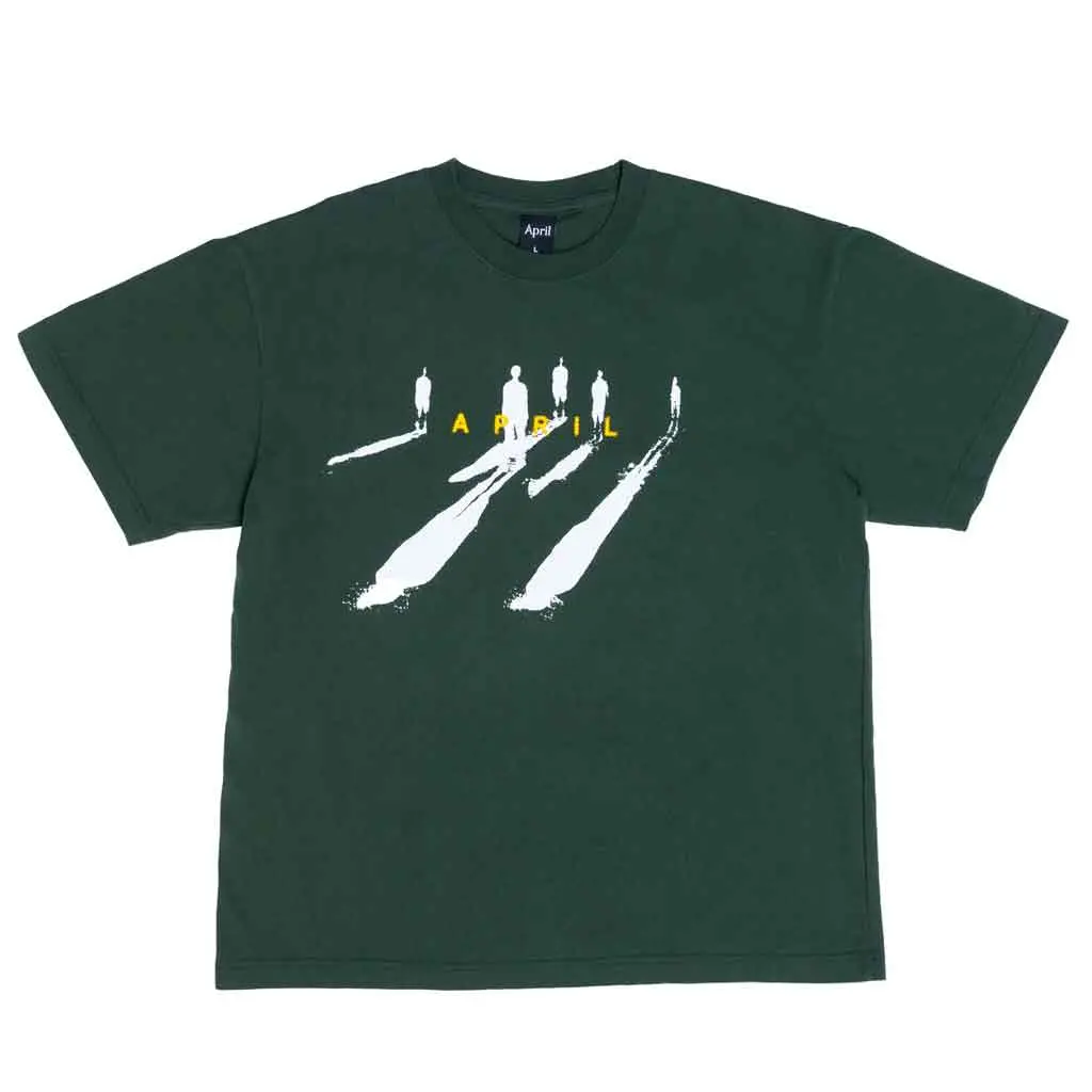 April Shadows Tee - Forest Green 1