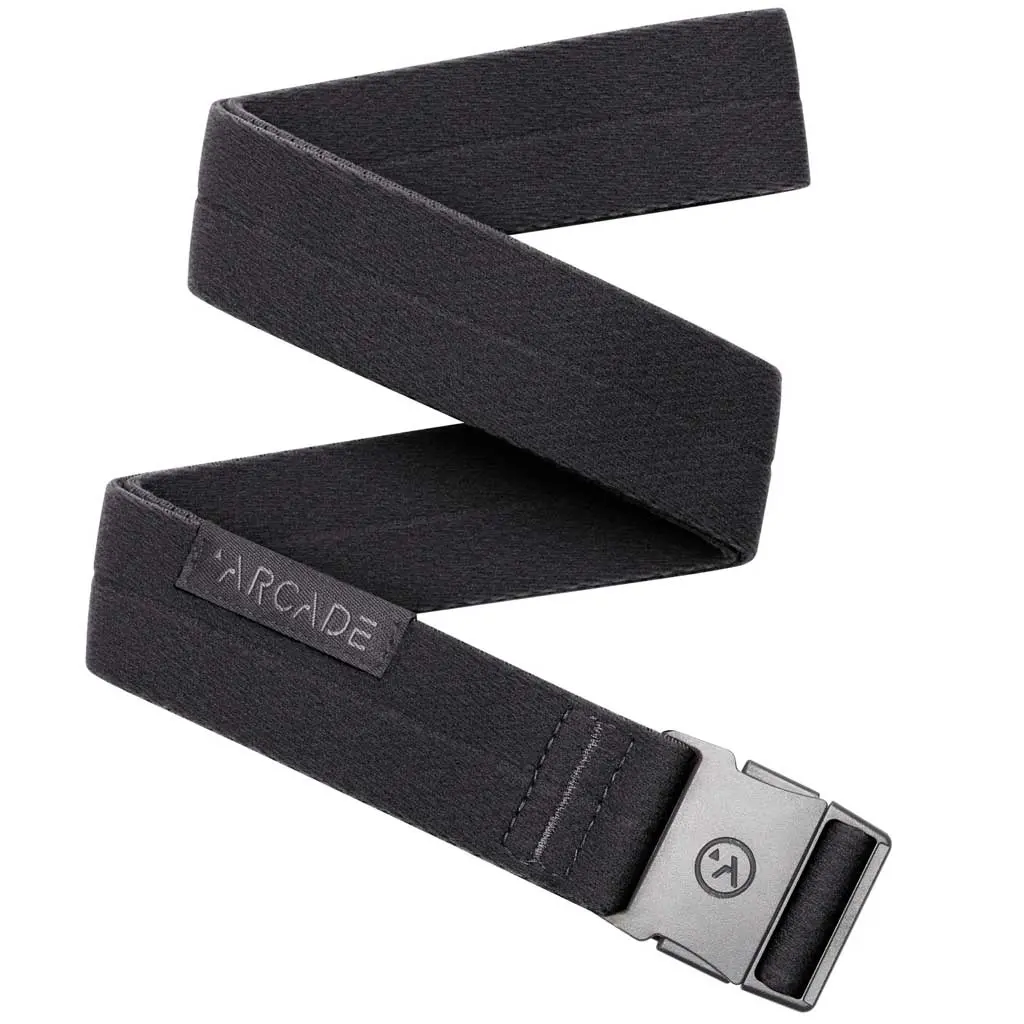 Arcade Midnighter Slim Belt - Black Noir 1