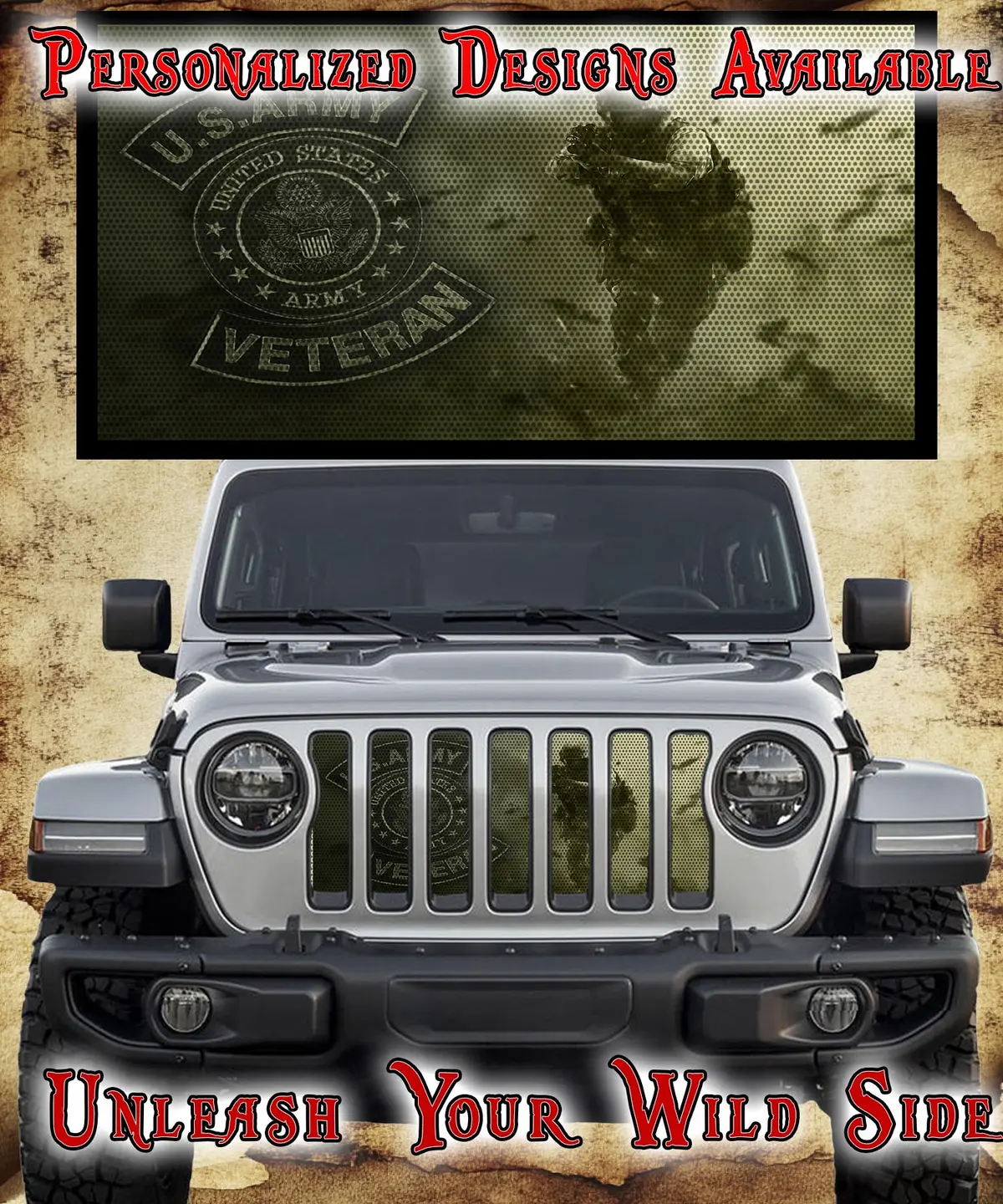 Army Veteran Grill Insert 1