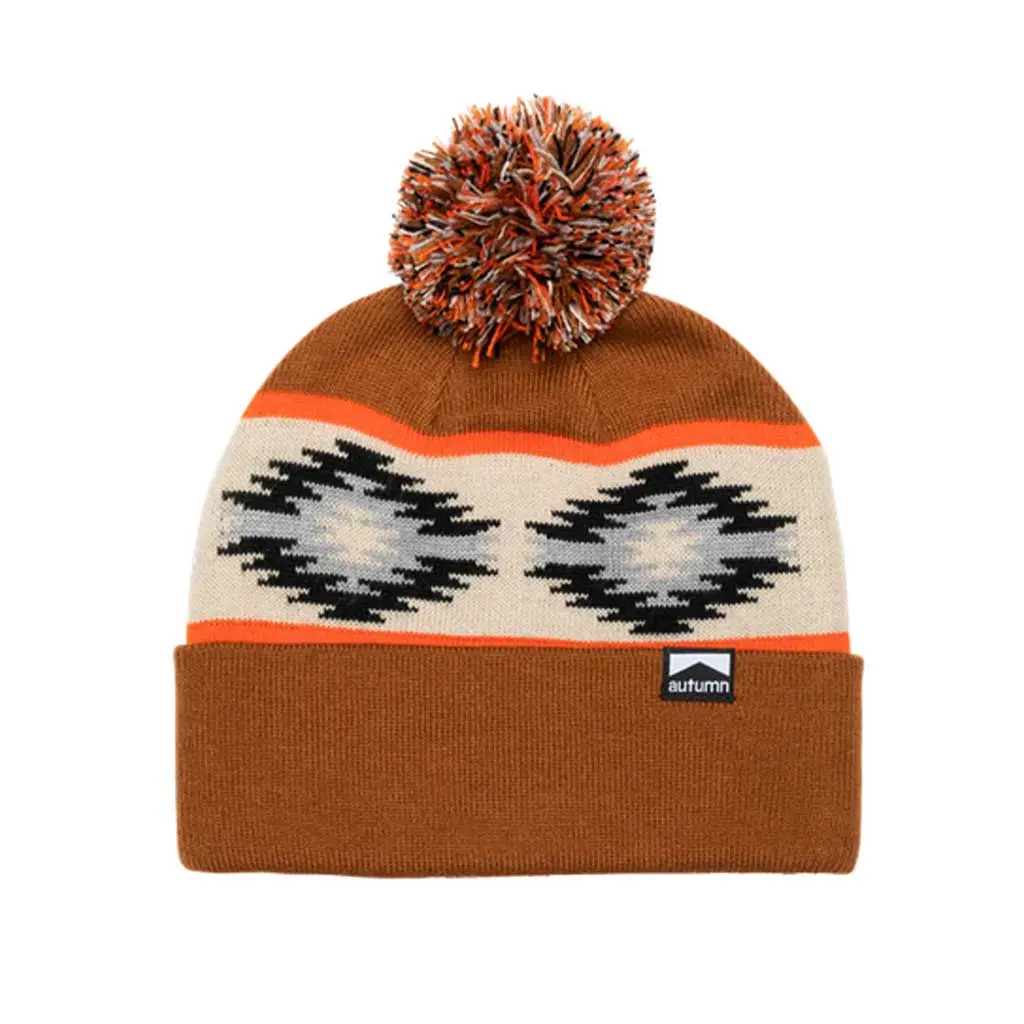 Autumn Blanket Beanie - Brown 1