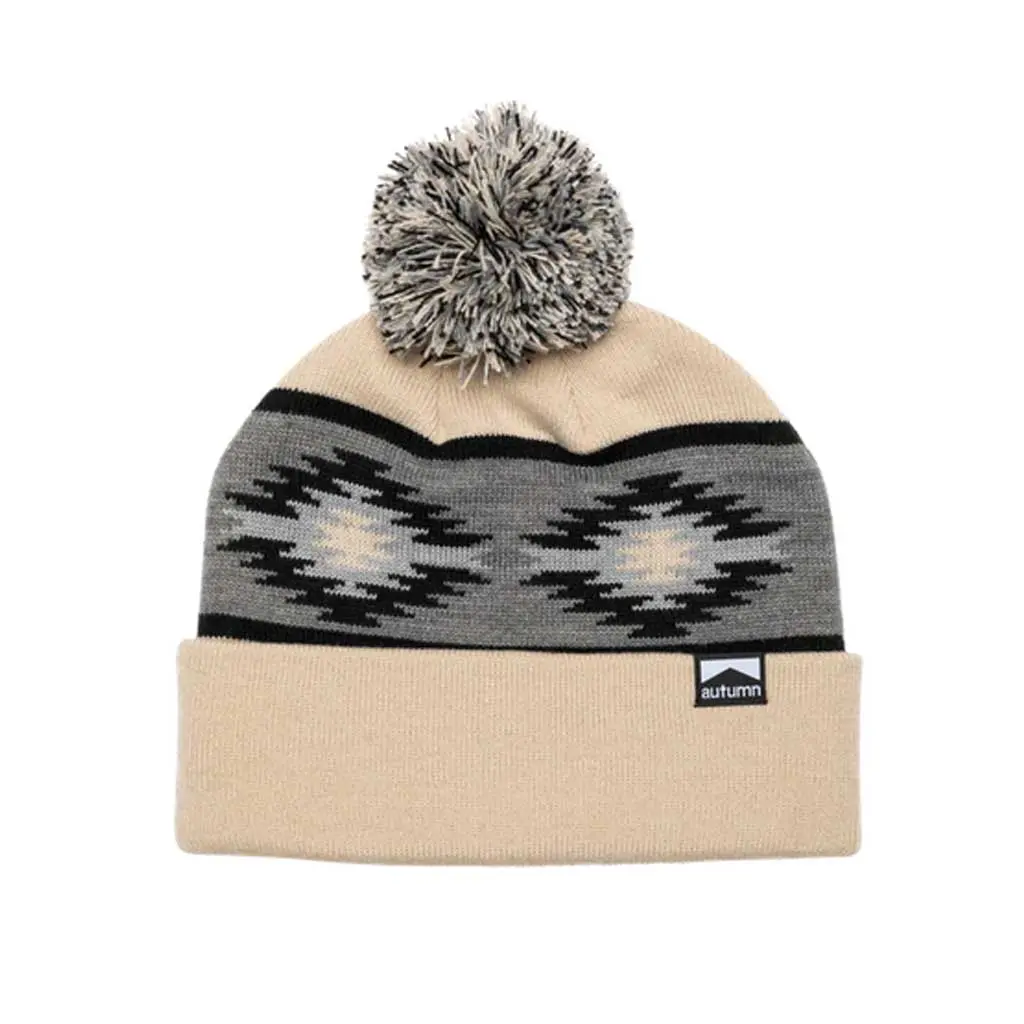 Autumn Blanket Beanie - Natural 1