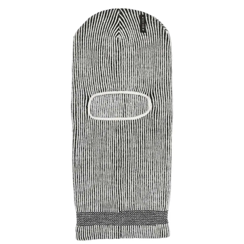 Autumn Cord Balaclava - White 1