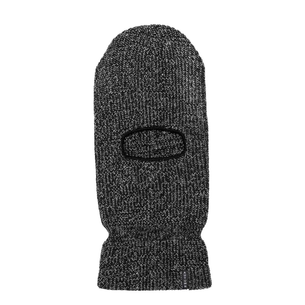 Autumn Marl Balaclava - Black 1