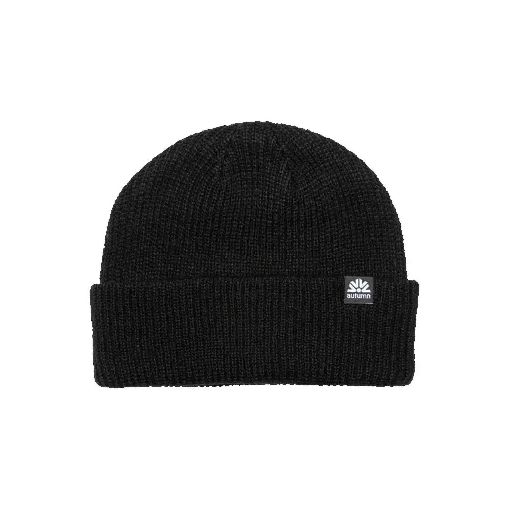 Autumn Simple Beanie - Black 1