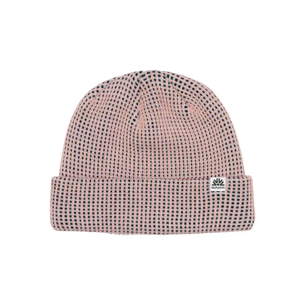 Autumn Static Beanie - Dusty Pink 1
