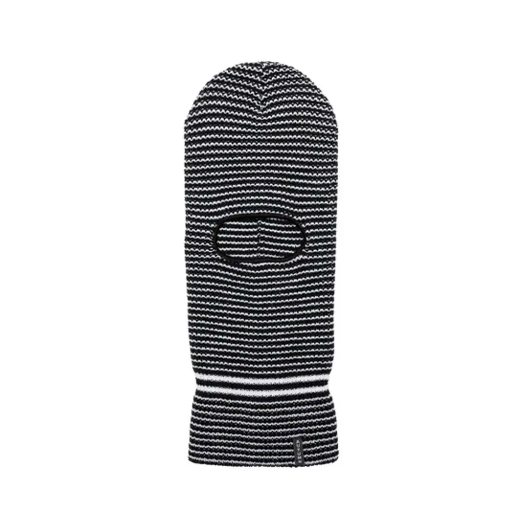 Autumn Stripe Balaclava - Black 1
