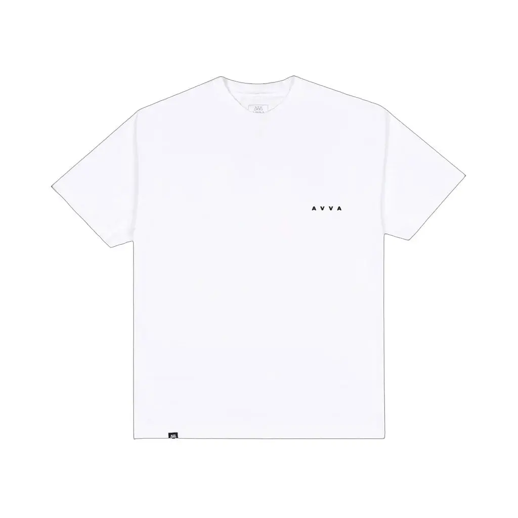 Avva Pro Box 3 S/S Tee - White 1
