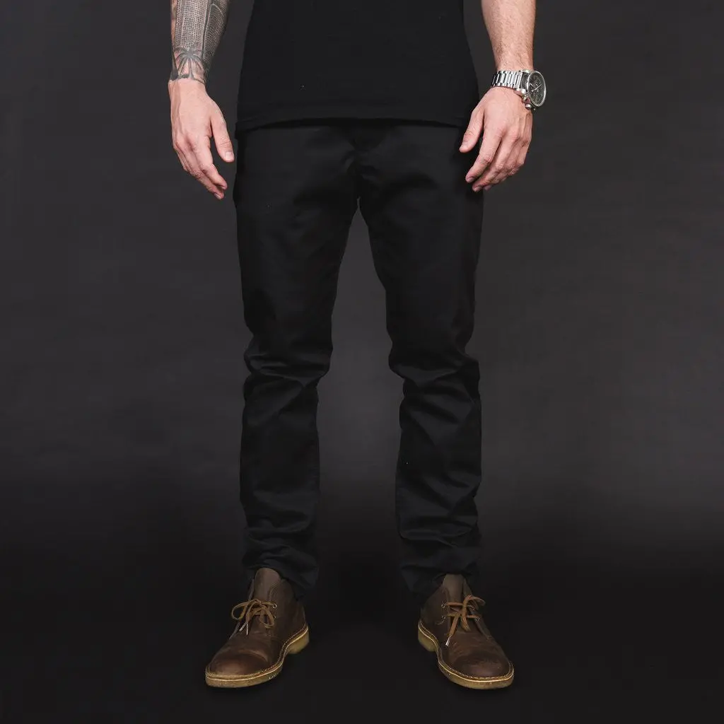 Blkwd Classic Chino Pants - Black 1