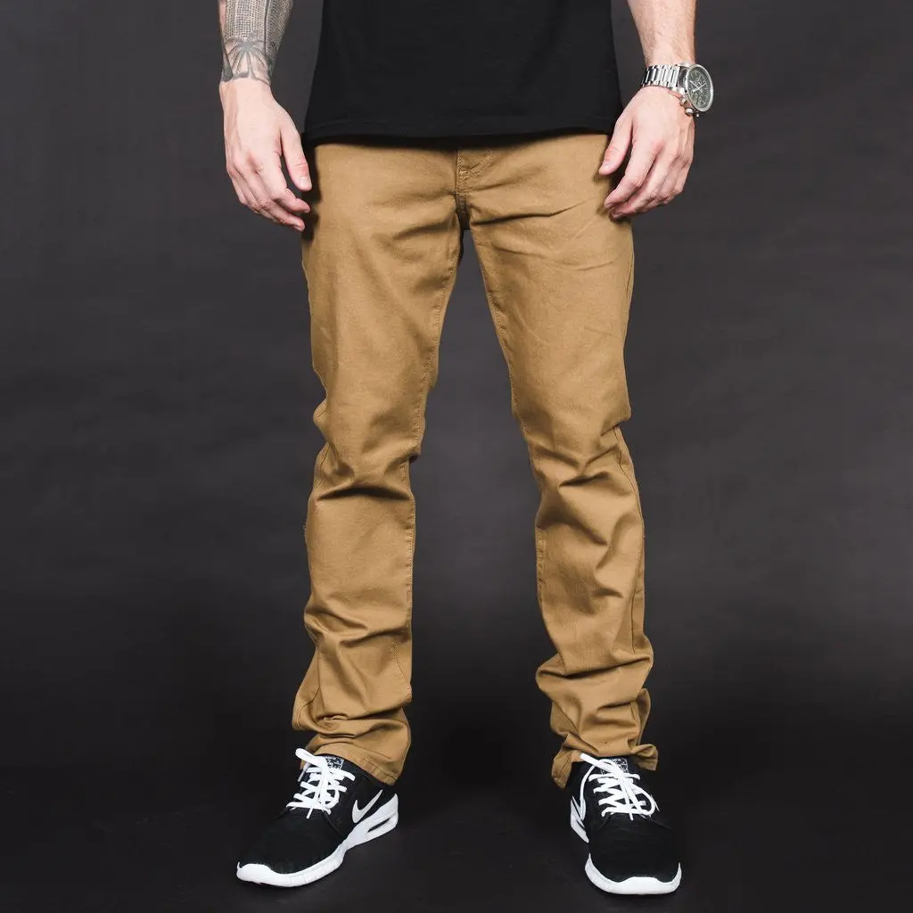 Blkwd Linden Standard Pants - Tobacco 1
