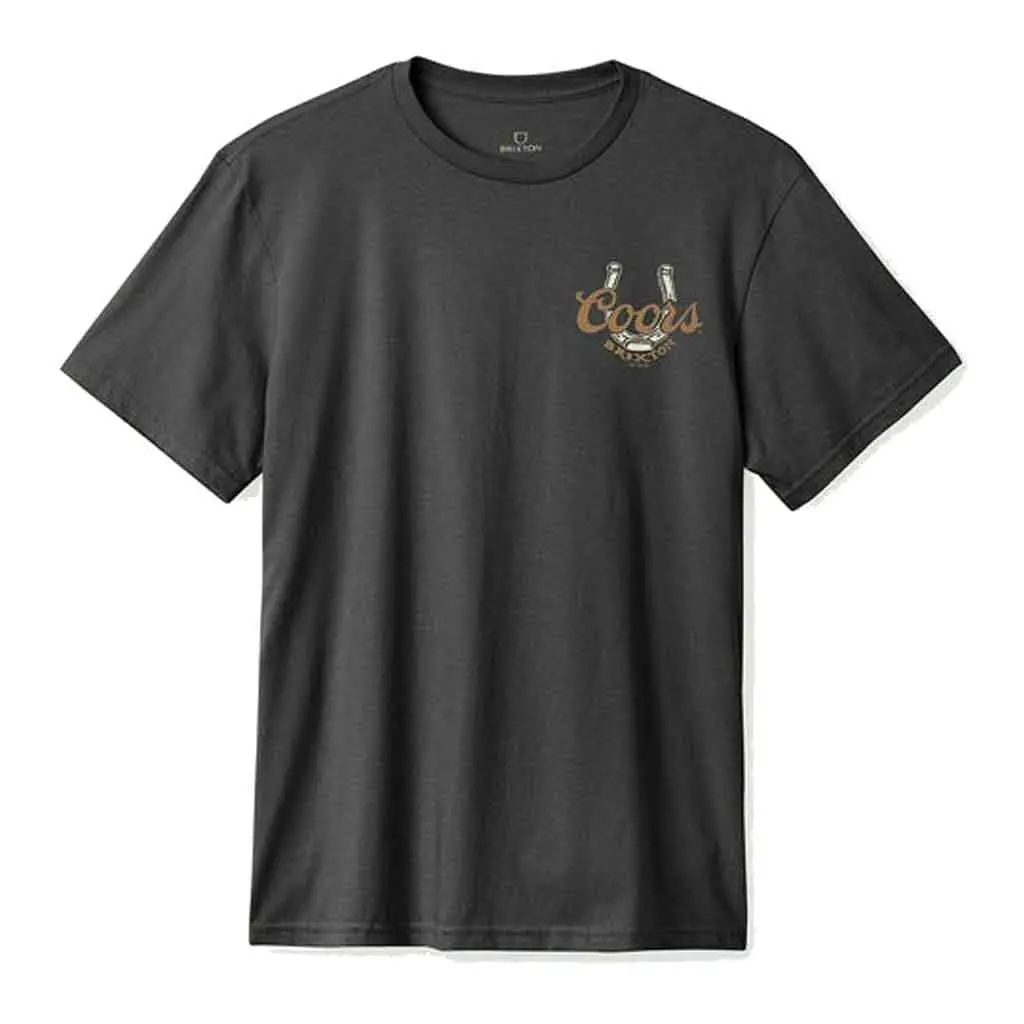 Brixton X Coors Luck S/S Tee - Black 1