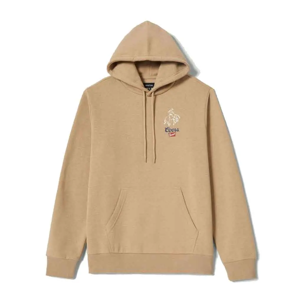Brixton X Coors Colt Hoodie - Sand 1
