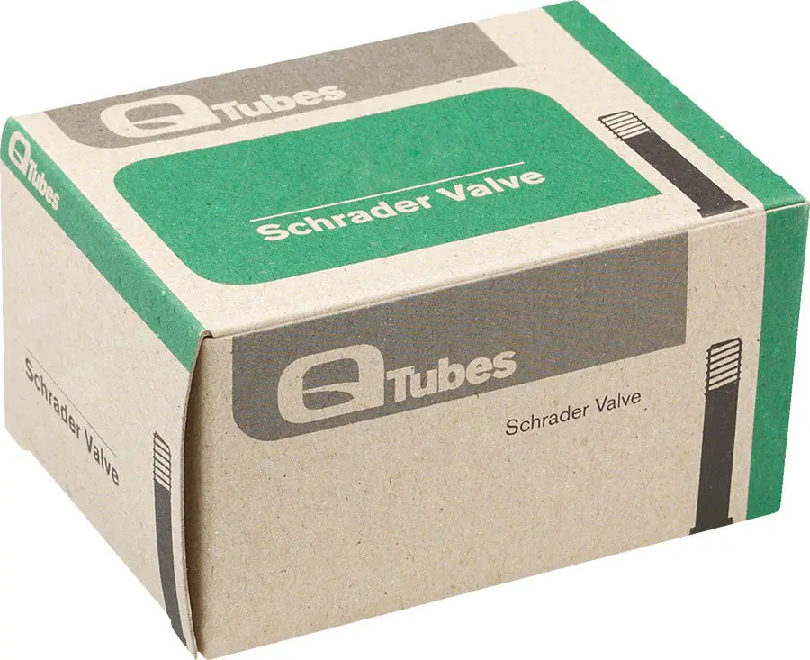 Q-Tubes / Teravail 26" X 1-3/8" Schrader Valve Tube 584/590 Etrto 136G 1