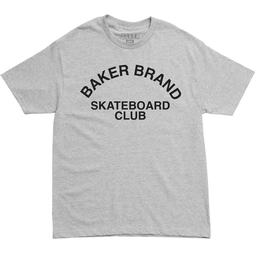Baker Club S/S Tee - Heather Grey 1