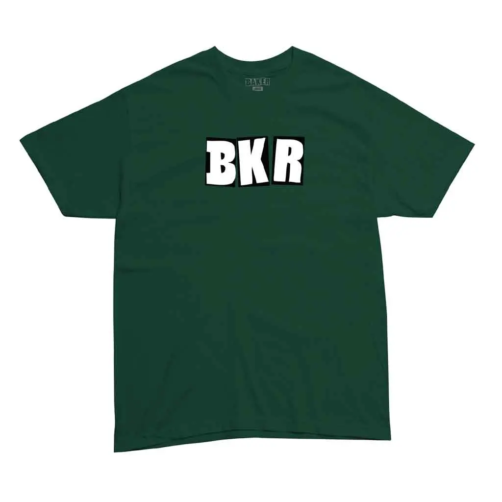Baker Bkr S/S Tee - Forest Green 1