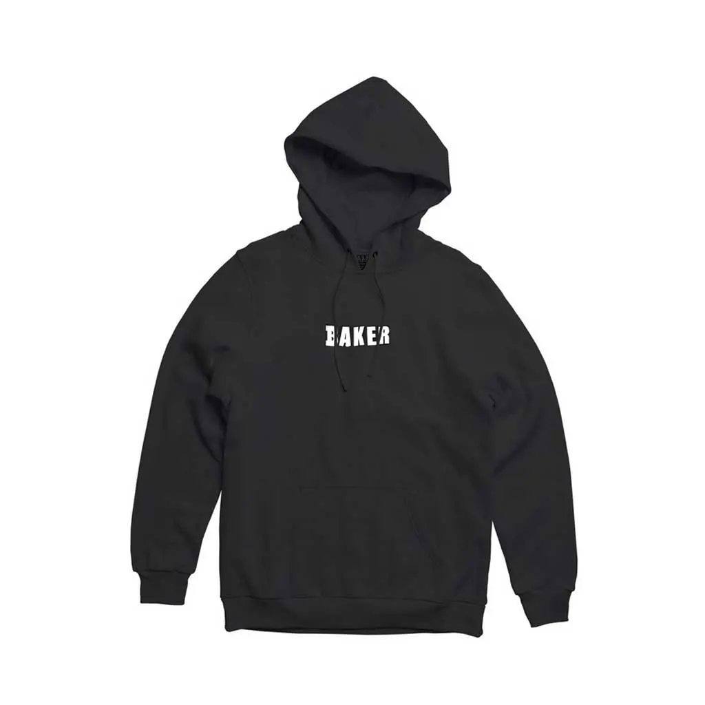 Baker Brand Logo Hoodie - Black 1
