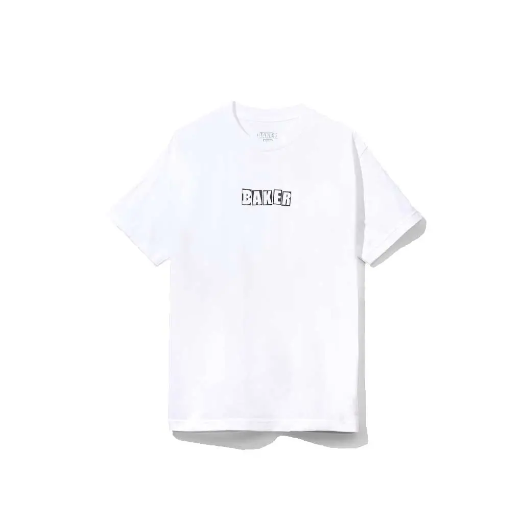 Baker Brand Logo Tee - White 1