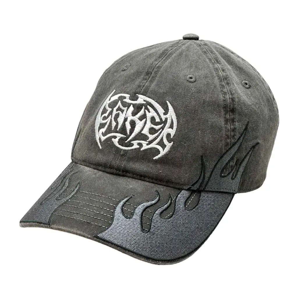 Baker Flames Snapback - Black 1