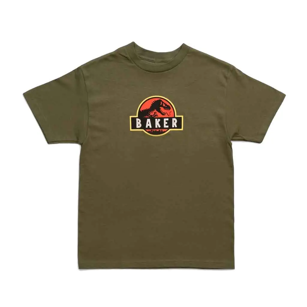 Baker Stoned Age Ss Tee - Military Green 1