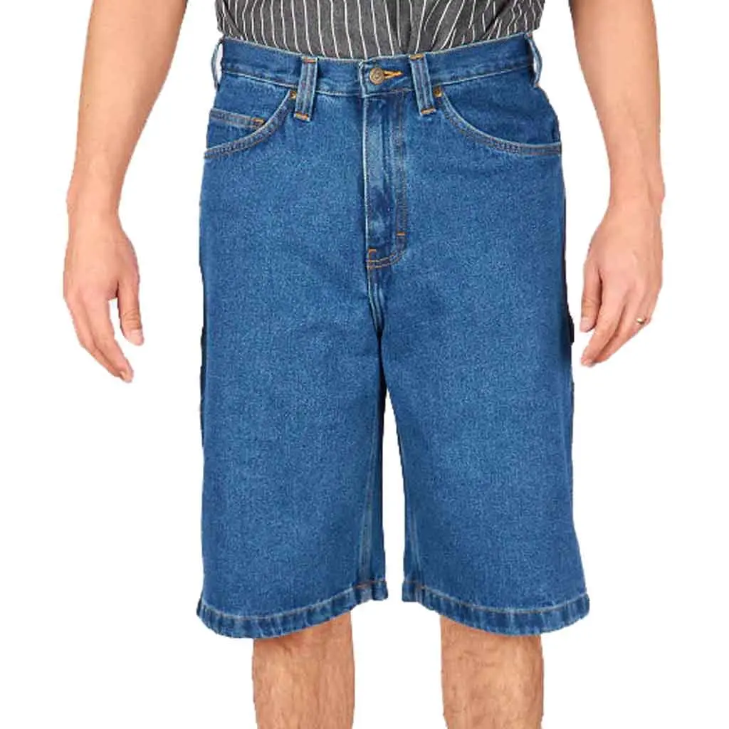 Ben Davis Carpenter Shorts 471 - Wash Indigo Denim 1
