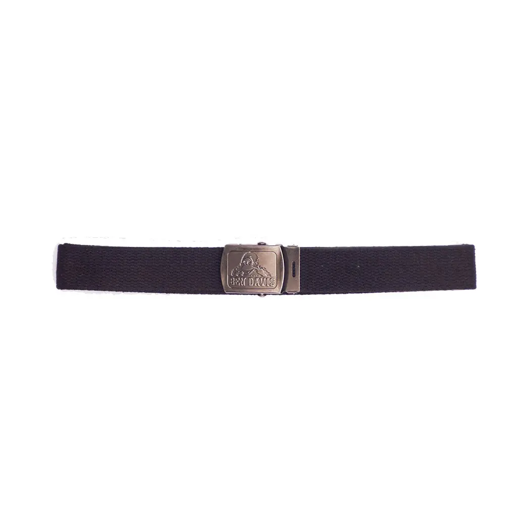 Ben Davis Cotton Webbing Belt - Black 1