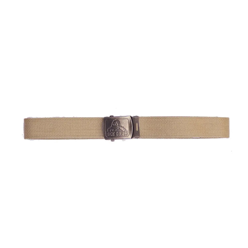Ben Davis Cotton Webbing Belt - Khaki 1