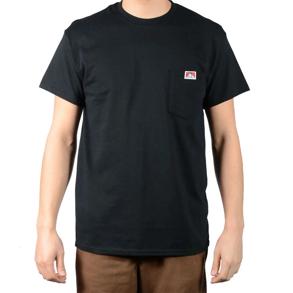Ben Davis Pocket Tee - Black 1