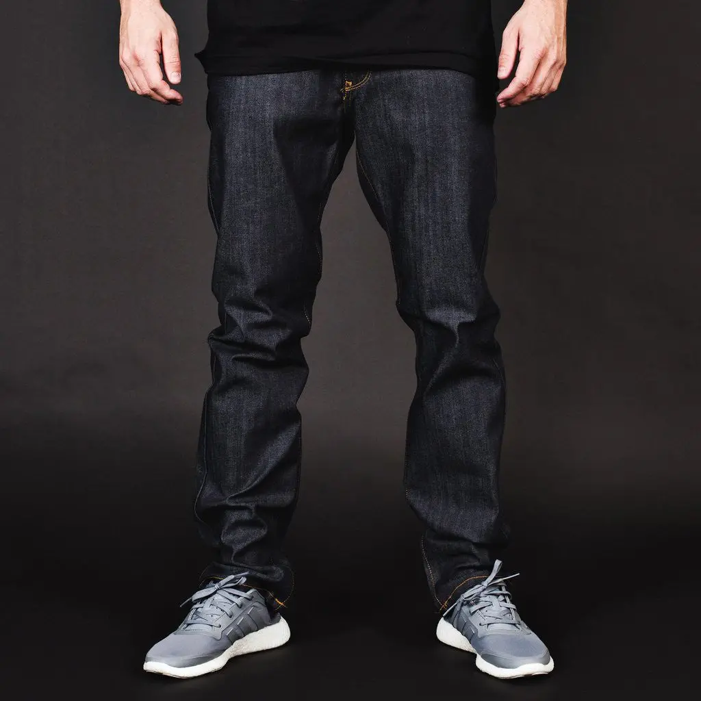 Blkwd Linden Raw Pants - Blue Zoo 1