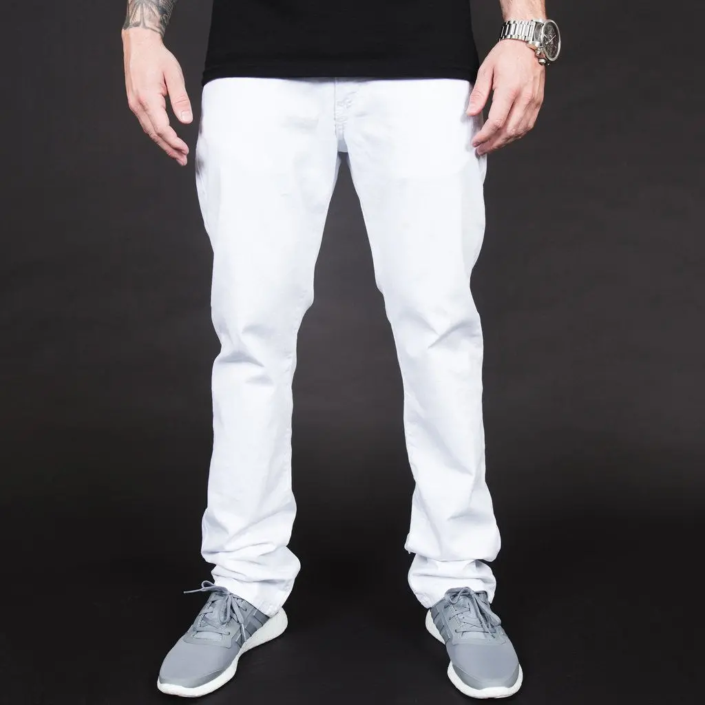 Blkwd Linden Standard Pants - White 1